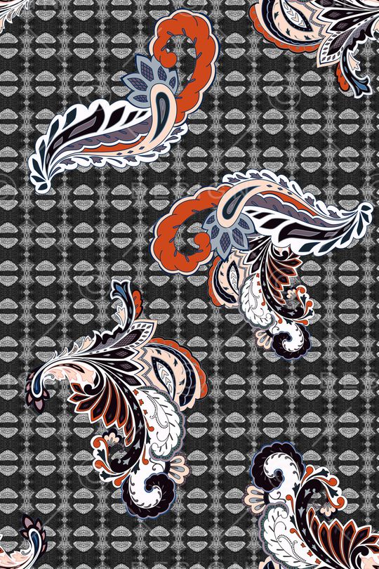 几何印花华亿平台图片