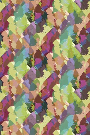 抽象男装印花华亿平台图片