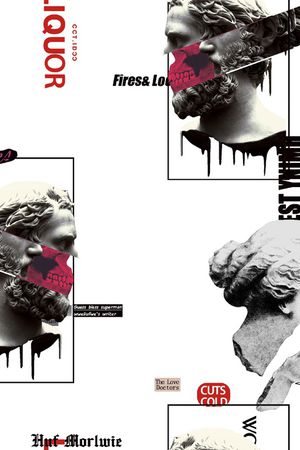 几何印花华亿平台图片