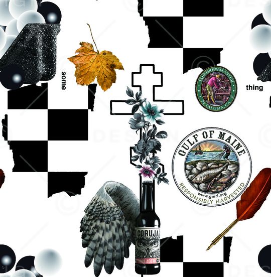 几何印花华亿平台图片