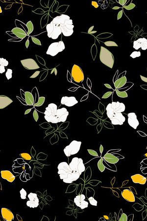 小清新印花华亿平台图片