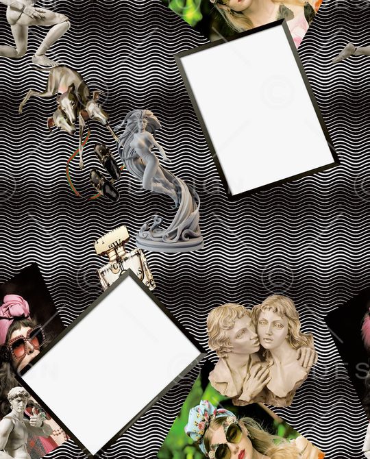 几何印花华亿平台图片