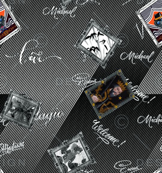 几何印花华亿平台图片