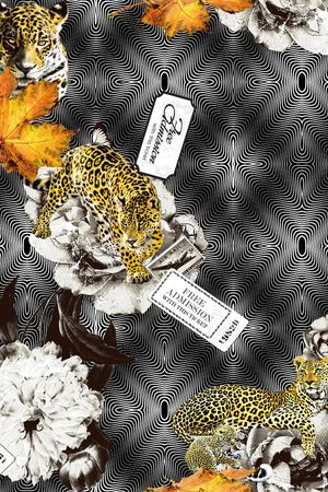 几何印花华亿平台图片