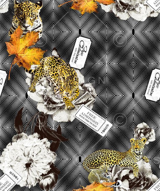 几何印花华亿平台图片