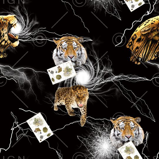 几何印花华亿平台图片