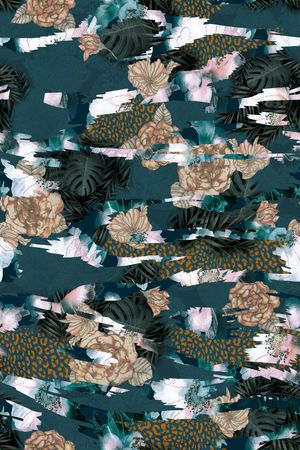 几何印花华亿平台图片