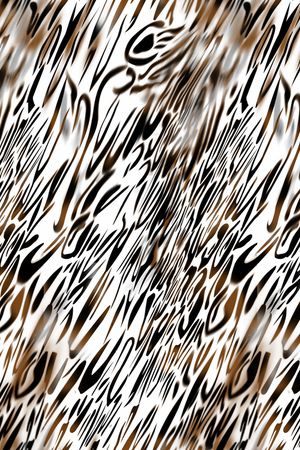 抽象动物纹印花华亿平台图片