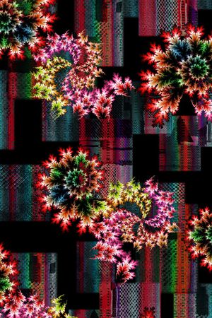 漩涡印花华亿平台图片