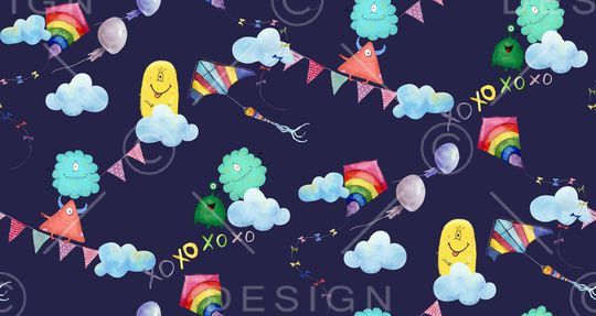 童装印花华亿平台图片