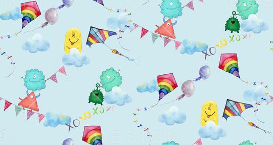 童装印花华亿平台图片