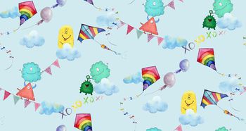 1355736-200825怪兽风筝回路浅蓝