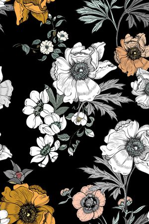 黑白华亿平台印花华亿平台图片