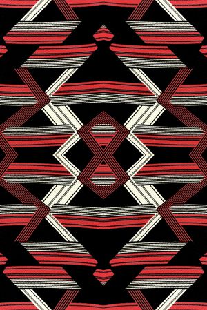 几何印花华亿平台图片