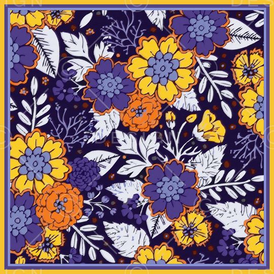 鲜花印花华亿平台图片