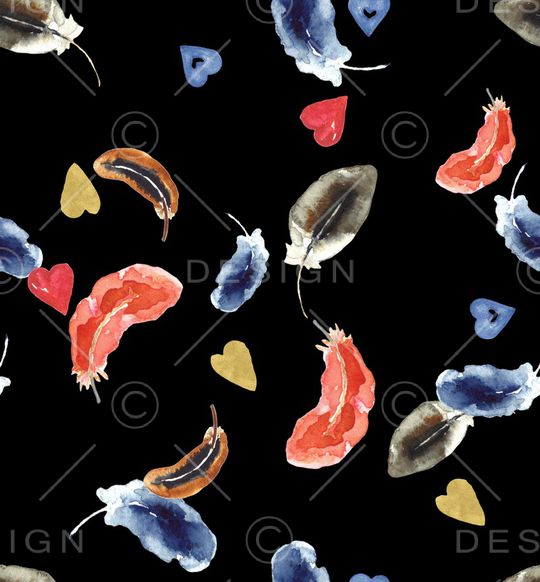 爱心印花华亿平台图片