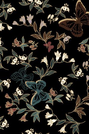 复古印花华亿平台图片