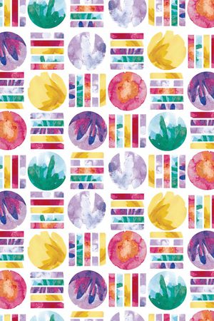 线条印花华亿平台图片