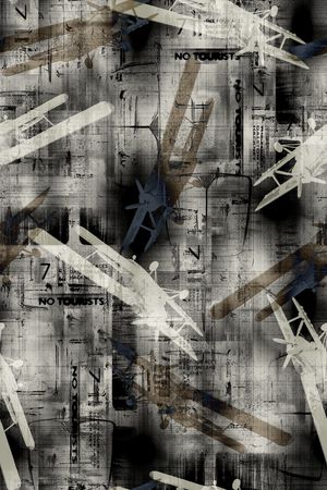 飞机印花华亿平台图片