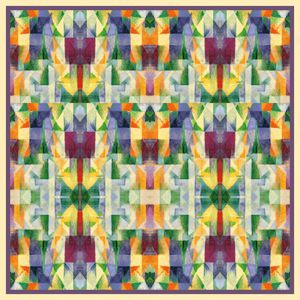 几何印花华亿平台图片