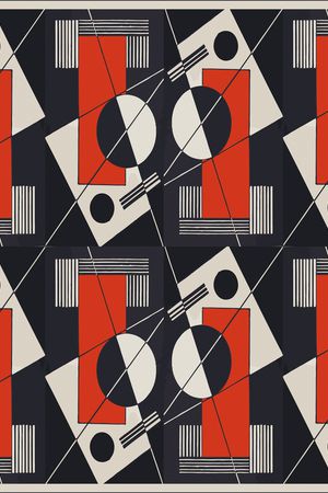 几何印花华亿平台图片