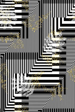 几何印花华亿平台图片