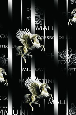 几何印花华亿平台图片