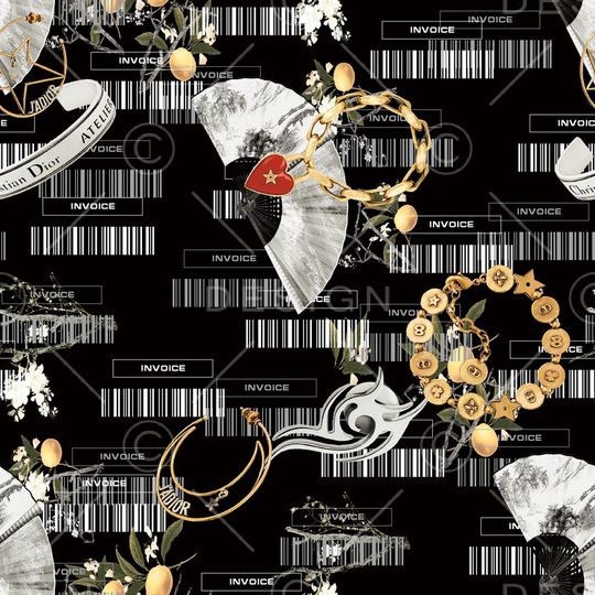 几何印花华亿平台图片