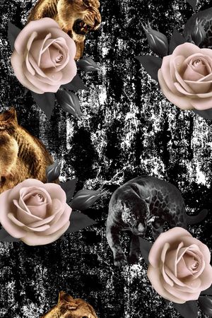 男装满版花印花华亿平台图片