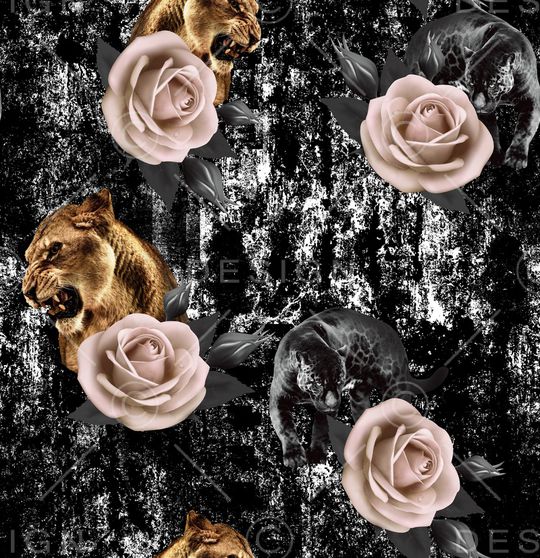 男装满版花印花华亿平台图片