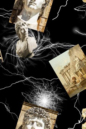 几何印花华亿平台图片