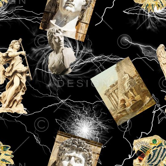 几何印花华亿平台图片