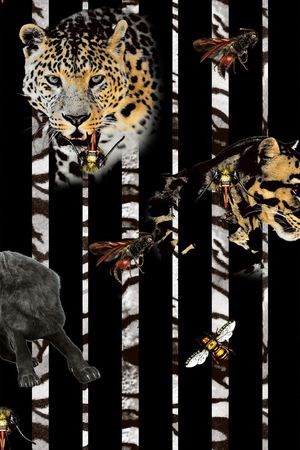 几何印花华亿平台图片