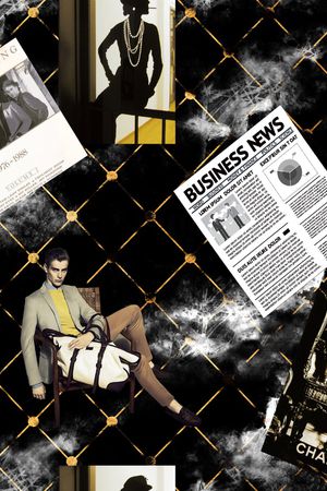 男装满版花印花华亿平台图片