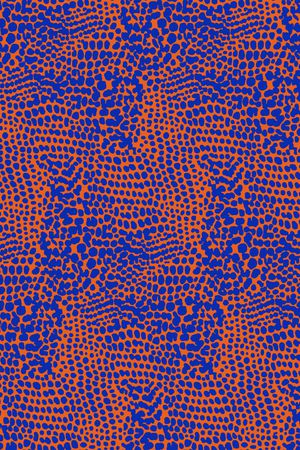 抽象动物纹印花华亿平台图片