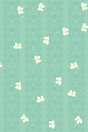 几何花卉印花华亿平台图片