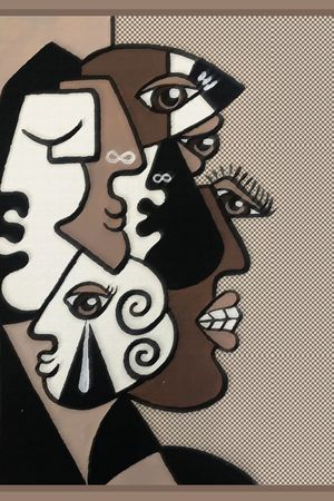 几何印花华亿平台图片