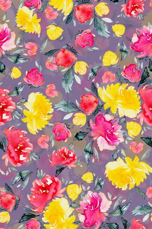 绿植树叶印花华亿平台图片