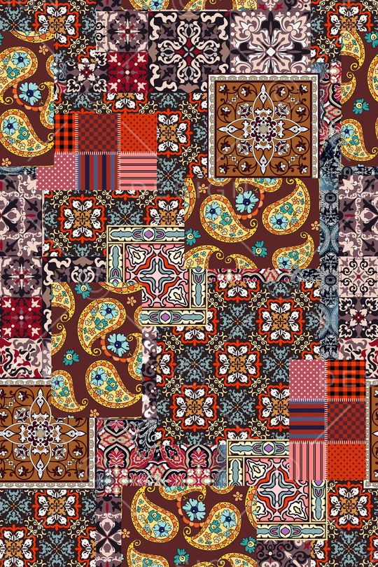 几何印花华亿平台图片