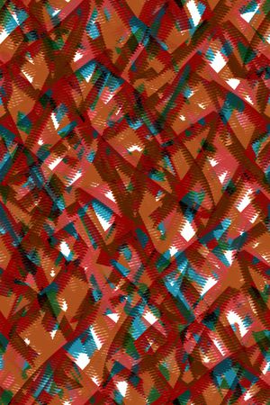 抽象男装印花华亿平台图片