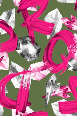 涂鸦印花华亿平台图片