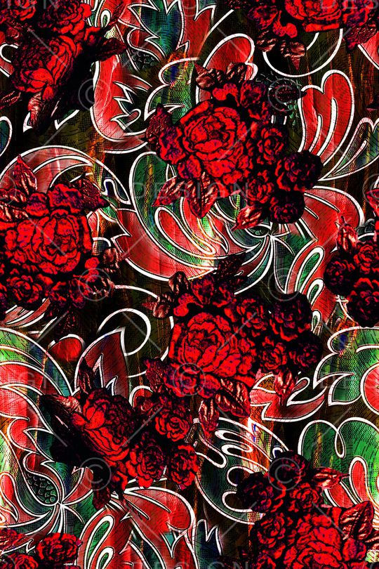 复古印花华亿平台图片