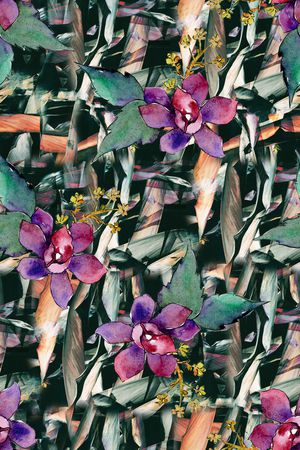 复古印花华亿平台图片