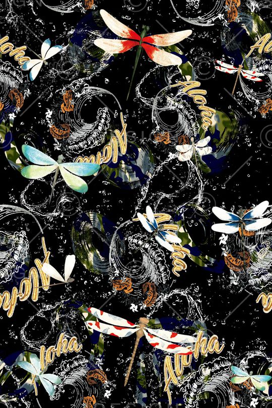 字母印花华亿平台图片