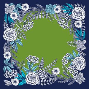 方巾印花华亿平台图片