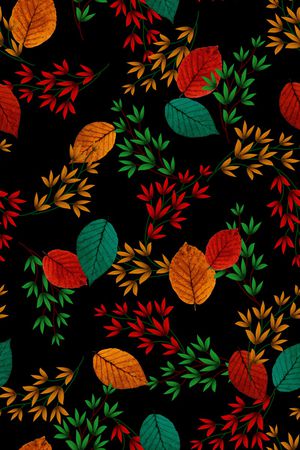 绿植树叶印花华亿平台图片