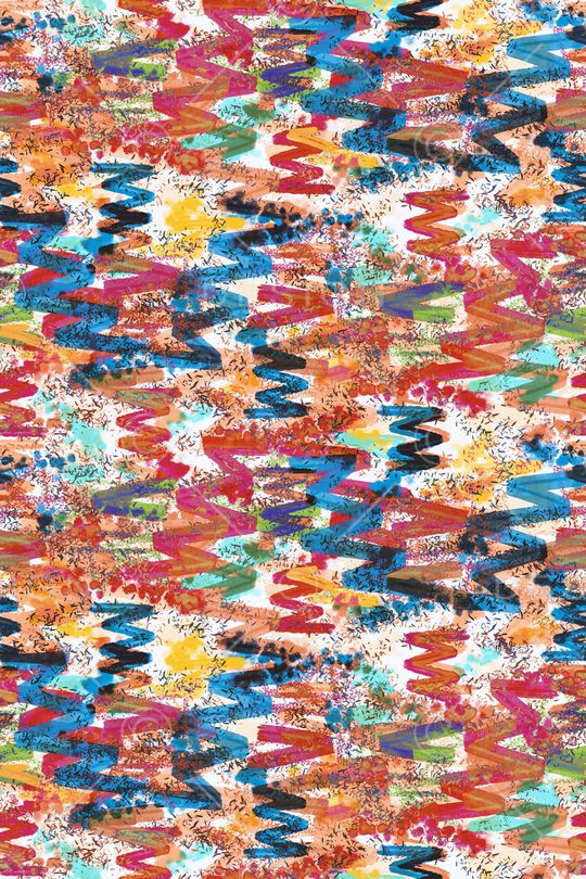 抽象男装印花华亿平台图片