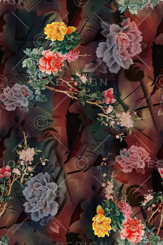 香云纱印花华亿平台图片