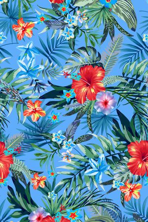 抽象花卉印花华亿平台图片