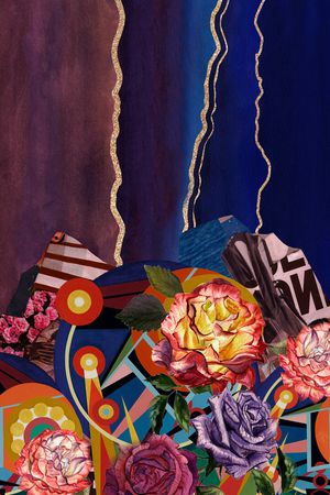 几何印花华亿平台图片